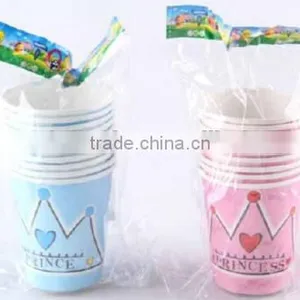 2016 Hot 10pcs Happy Birthday 250ml Paper Cups With Nice Printing thumbnail-4