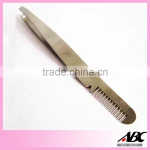 Highly Professional Cosmetic Stainless Steel Eyebrow Tweezer thumbnail-6