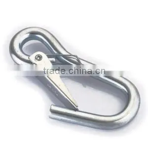 SNAP HOOK, 9.5MM STEEL SNAP HOOK, HOOK WITH HEAT TREATMENT thumbnail-1