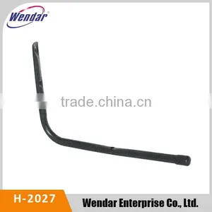Sturdy Black Powder Coated Metal Steel Pipe Hook Bicycle Wall Hook thumbnail-1
