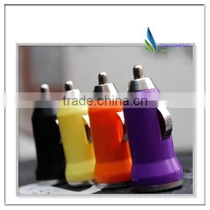New Design One Port Mini USB Car Charger For Smart Phone thumbnail-1