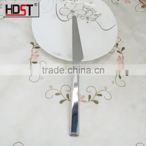 2015 New Design High Food Grade Flatware; Long Handle South American Popular Stainless Steel Cutlery Service for 24 People; thumbnail-4