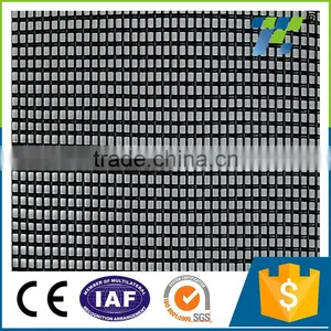 Black PVC Mesh Fabric thumbnail-1