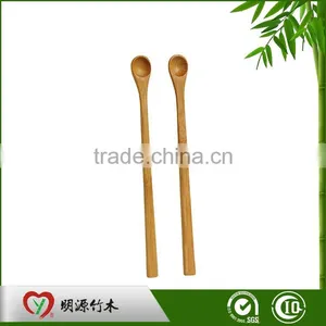 Smooth Healthy Small Moso Bamboo Soup Tea Spoon thumbnail-1