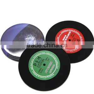 Eco-friendly Promotional Button Shape Non-slip Silicone Cup Coasters thumbnail-5