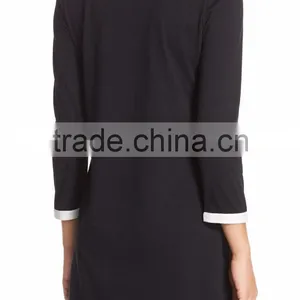 Sexy Sleep Shirt Wholesale Custom Made in China Graphic Cotton Ladies Sleep Shirt thumbnail-3