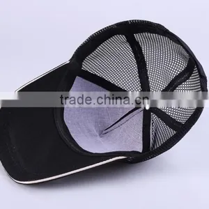 6 Panel Plain Man Trucker Hat Custom Mesh Baseball Cap Blank Unisex Mesh Cap thumbnail-6