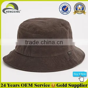 Plain Bucket Hat/Custom Corduroy Hats/Corduroy Bucket Hat thumbnail-1