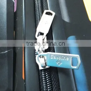 150704b Bags Leopard Trolley Luggage Printed ABS Luggage Stocklots thumbnail-3