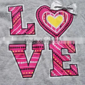 Garment Stocks Girl's Fashion New Desgin T-shirt thumbnail-2