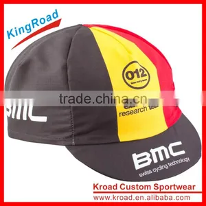 2016 Coolmax Cycling Cap Custom Bikijng Cap Soft Textile Cycling Cap thumbnail-1