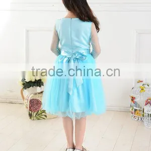 2015 New Girls Dress Cosplay Costume Dresses Kids Wedding Dress Summer Child Party Dress thumbnail-6