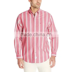 2016 Fashion Design Cotton Flannel Wholesale Striped Shirts thumbnail-5