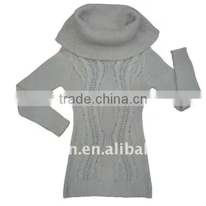 2015 Women's Fashion Sweater With Long Sleeve thumbnail-1
