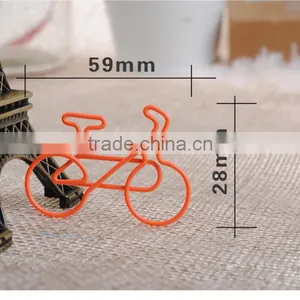 Planner Paper Clip Bicycle Shape Clip Planner Accessories Plastic Clip thumbnail-6