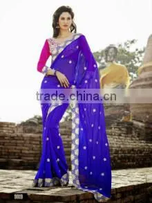Attractive Party Wear Sarees SKU#17541 thumbnail-1
