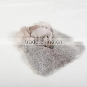 Girls FoxType Rabbit Fur Fashion Envelope Bag thumbnail-6