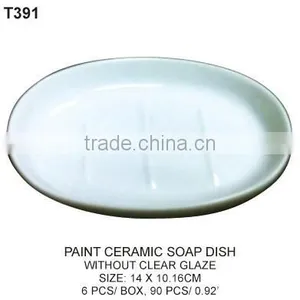 PAINT CERAMIC ROUND DISH Ceramic Ornaments Wholesale thumbnail-6