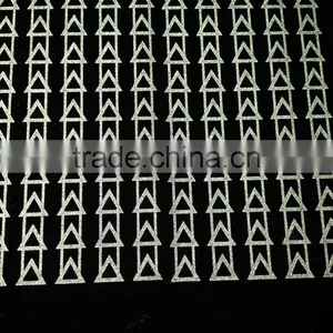 Silver Grey Reflective Heat Transfer T-shirt Logo thumbnail-6
