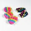 Fashionable Spiky Silicone Fake Nails Red / Black Glitter Artificial Fingernails thumbnail-1