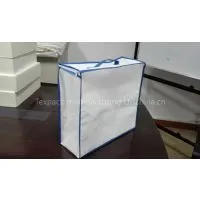 Hot Sale Custom Biodegradable Eco-friendly Clear Plastic Tote Bags thumbnail-3