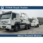 20ft 40ft Container Side Lifter Truck Trailer , 3 Axles Side Loader Trucks Trailer thumbnail-1