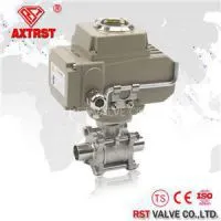 3PC Stainless Steel Floating 1/4~4 Inch Ball Valve With ISO5211 Direct Mounting Pad thumbnail-1