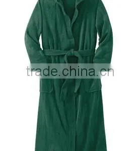 100 Percent Cotton Terry Velour Bathrobe thumbnail-3