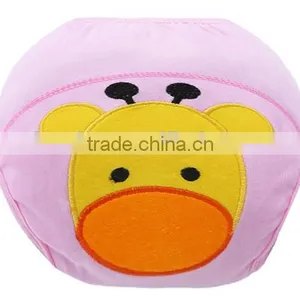 Cartoon Pattern Baby Training Pants Pure Cotton Washable Baby Cloth Diaper thumbnail-3