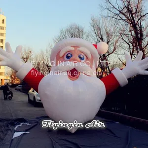 4m*6m Outdoor Decorative Christmas Inflatable Santa for Shop and House thumbnail-2