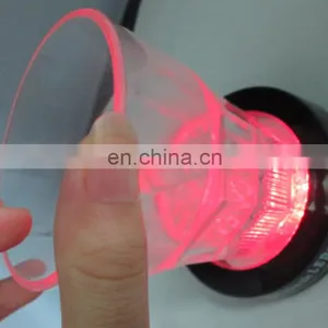 Flashing Led Coaster Light up Pad Bar Accessories thumbnail-2