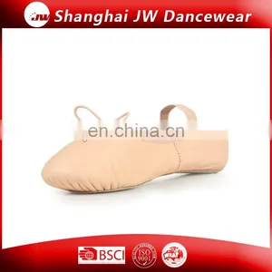 Cow Leather Ballet Dance Slipper thumbnail-1