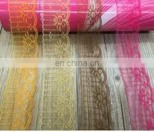 INELASTIC FLOWER LACE ACCESSORIES 4 COLORS OF LACE ACCESSORORS GARMENT FOR HEADBAND ACCESSORIES thumbnail-4