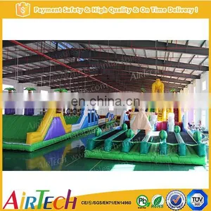 Adult Inflatable Obstacle Course, Inflatable Tunnel Game thumbnail-3