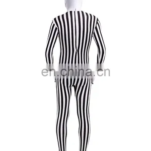 Zentai Full Body Lycra Spandex Jack Skull Unisex Adult Party Cosplay Costume thumbnail-4