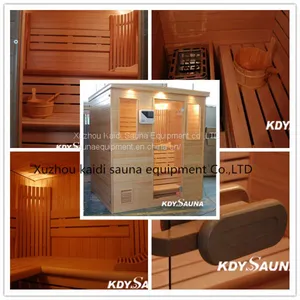 Hoe Use Traditional Solid Wood Wet Steam Sauna Room thumbnail-4