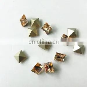 Crystal Pointback Fancy Stone Cabochon Cushion Cut thumbnail-4