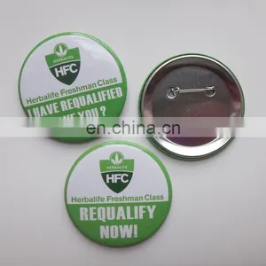 For Selling Customized Nice Printed Tinplate Badge thumbnail-3