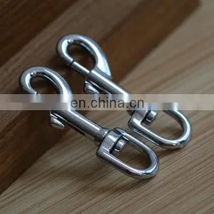 High Quality Handbag Accessory Metal Snap Hooks/lobster Claw Snap Hook for Bag Handle thumbnail-3