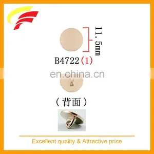 Zinc Alloy Sewing Button , Small Metal Shank Button for Shirt thumbnail-2
