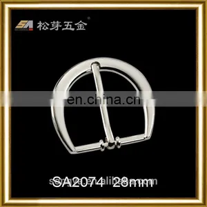 China Professional Metal Buckle Accessory For Leather Bag, PVD Plating Leather Bag Buckle Metal thumbnail-2
