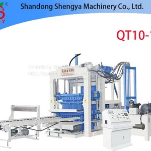 QT6-15 Fully Automatic Hydraulic Cement Block Making Machine, Brick Machine thumbnail-1
