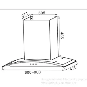 Stainless Steel Appliances for Household Kitchen Range Hoods thumbnail-2