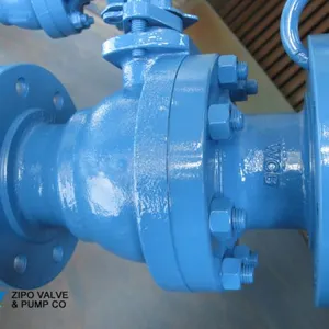 API6D Cast Steel Body Floating Ball Valve thumbnail-1