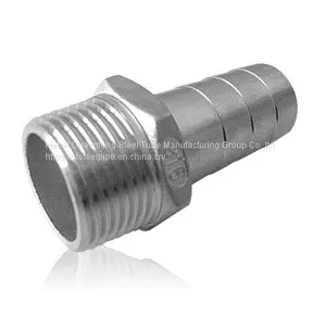 KH Fititngs 304 Stainless Steel Barb Fitting, 1/2