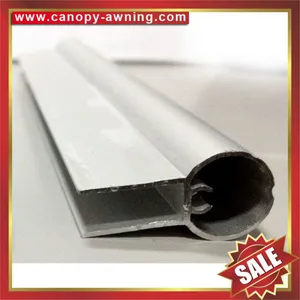 Frontal Back Aluminium Alu Aluminum Profile Connector Bar for Diy Window Door Awning Canopy Canopies thumbnail-3