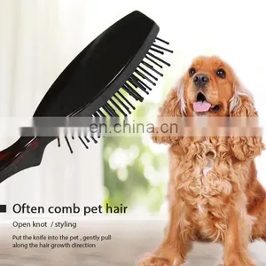 Pet Supplier Hot Selling Pet Grooming Comb Dog Massage Brushes Clean Hair Grooming Comb for All Kind of Animals thumbnail-6