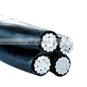 0.6/1kv Aerial Aluminum Cable 4x25 4x35 ABC Cable thumbnail-6