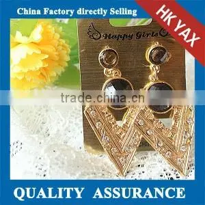 W1031 Gold Triangle Earrings,big Triangle Earrings New Fashion,big Gold Triangle Earrings thumbnail-1