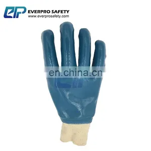 Nitrex Heavy Duty Fully Coated Nitrile Gloves With Knit Wrist Cuff thumbnail-1